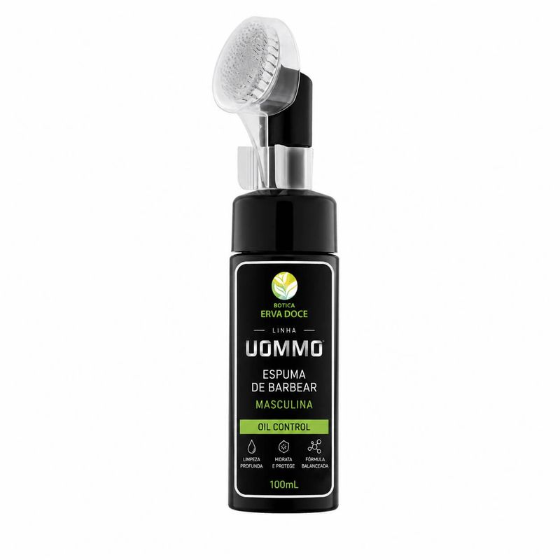Foam Espuma de Barbear Masculina Oil Control 100mL