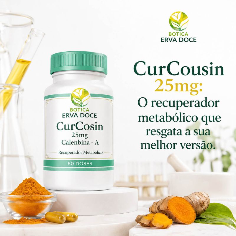 CurCousin (Calebina-A) 25mg 60 Doses  – Recuperador Metabólico