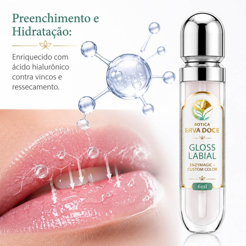 Gloss Labial Enzymagic – Custom Color 7mL