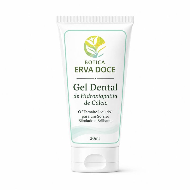 Gel Dental Nano Hidroxiapatita 30mL - Esmalte para os Dentes