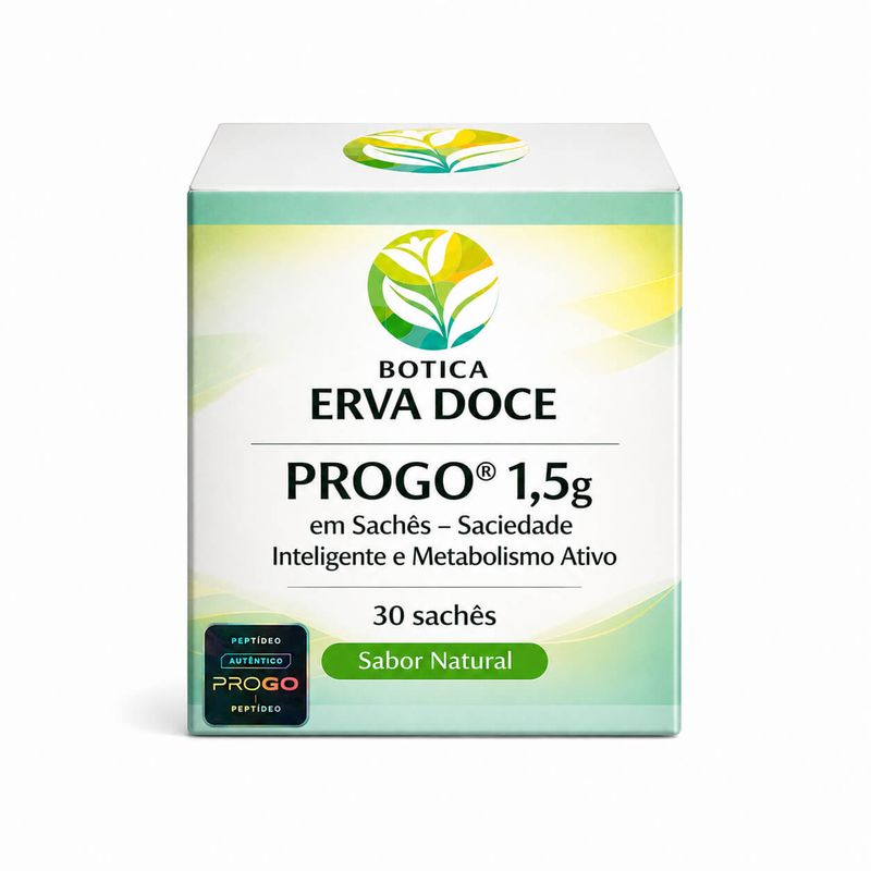 PROGO 1,5g 30 Sachês Saciedade Inteligente Metabolismo Ativo