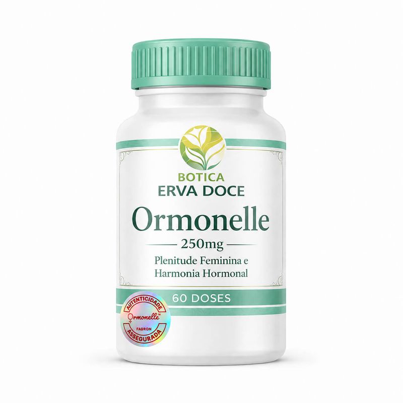 Ormonelle 250mg  60 Doses - Plenitude Feminina e Equilíbrio