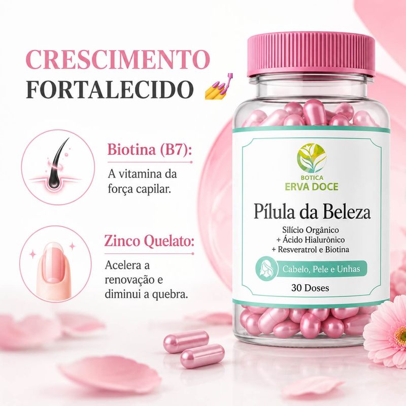 Beauty Complex 30 Doses  – A Sua Pílula da Beleza com Ácido Hialurônico