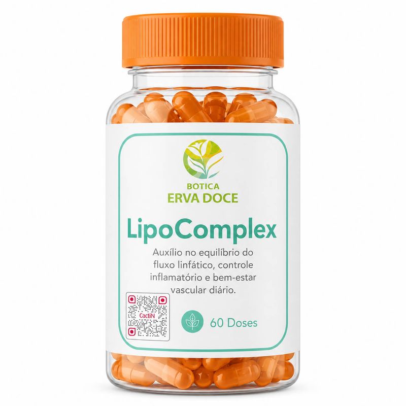 LipoComplex -  Suporte Metabólico e Vascular  60 doses