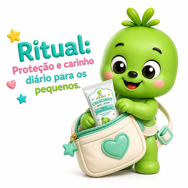 Creme Protetor Crescinho Cuidado Suave para Pele Ativa 50 gr