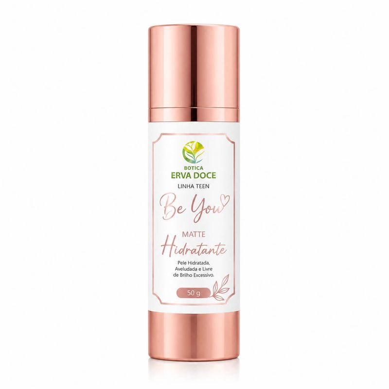 Hidratante Gel Matte - Linha Teen Be You – 50 gramas