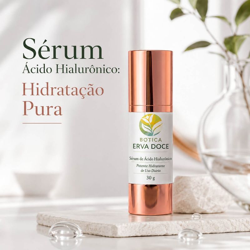 Sérum Ácido Hialurônico 30mL – Pele Jovem e Ultra Hidratação