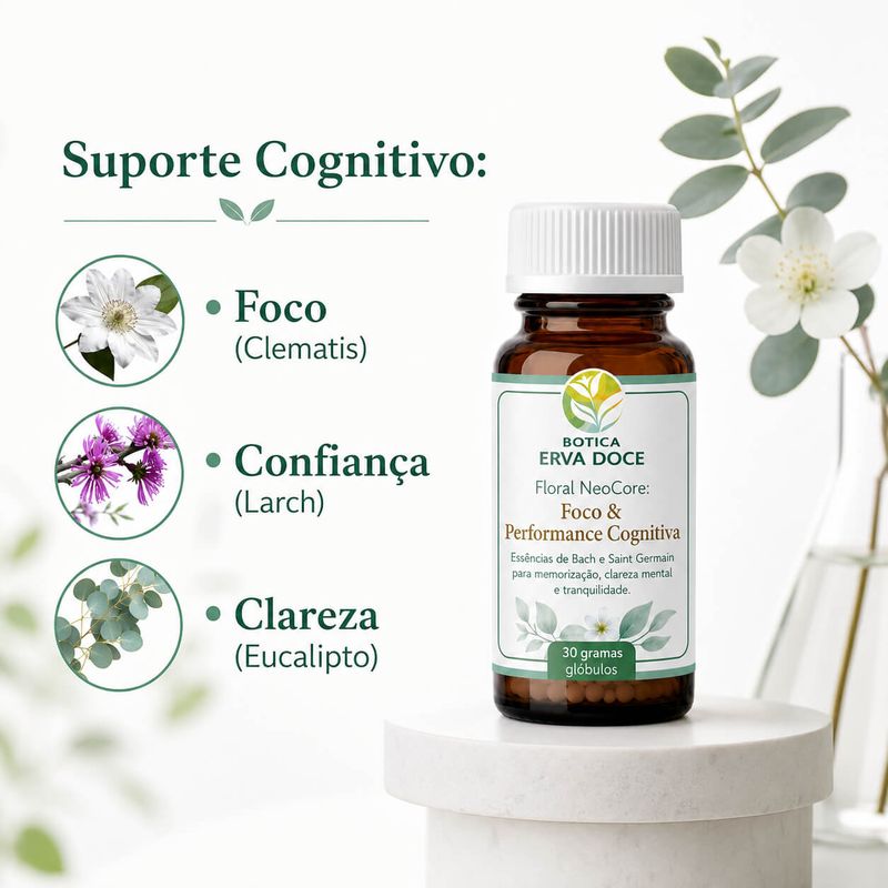 Floral Essencial NeoCore: Foco e  Performance Cognitiva 30 gr