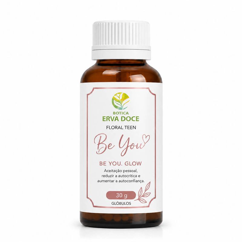 Floral de Bach Linha Teen Be You Glow: Autoestima  30 gr