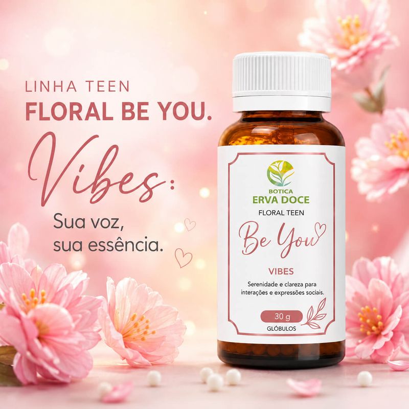 Floral de Bach Linha Teen Be You Vibes -  Confiança Social 30 gr