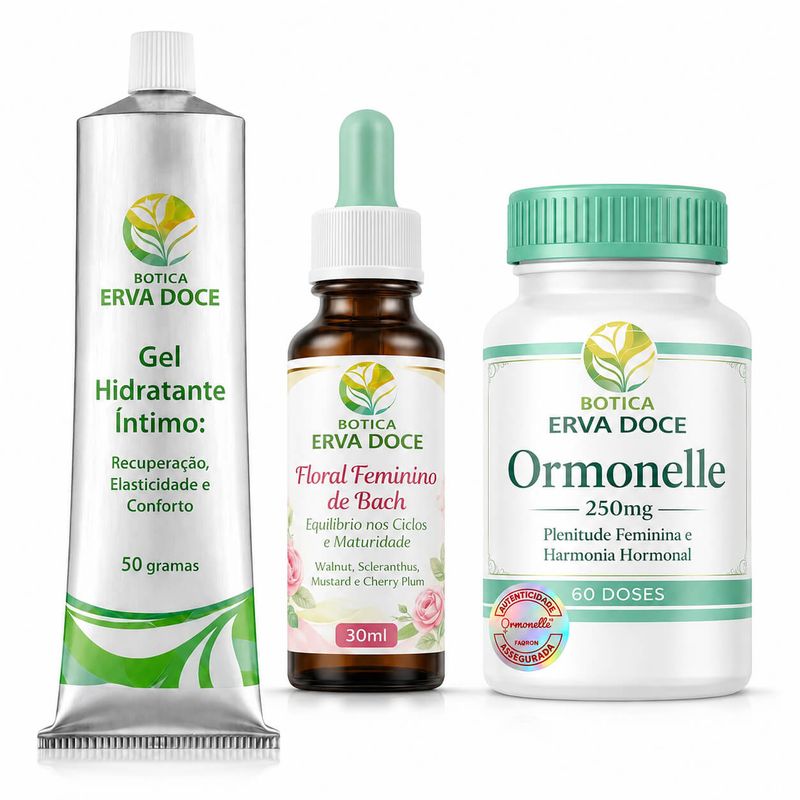  Kit Completo Harmonia Feminina: Cuidado Integral da Mulher