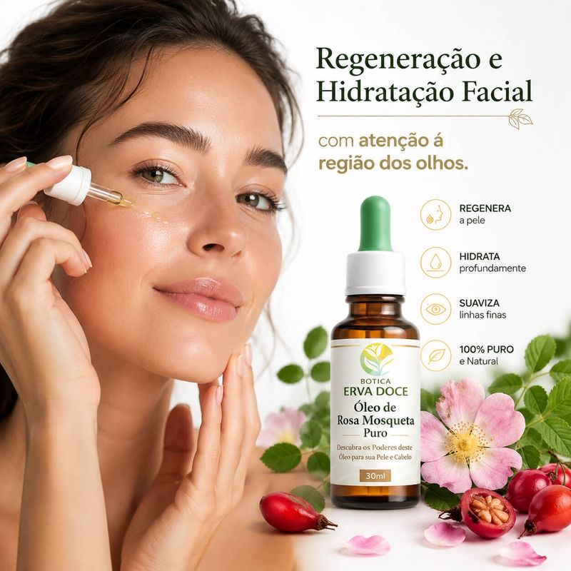 Oleo de Rosa Mosqueta Puro 30ml