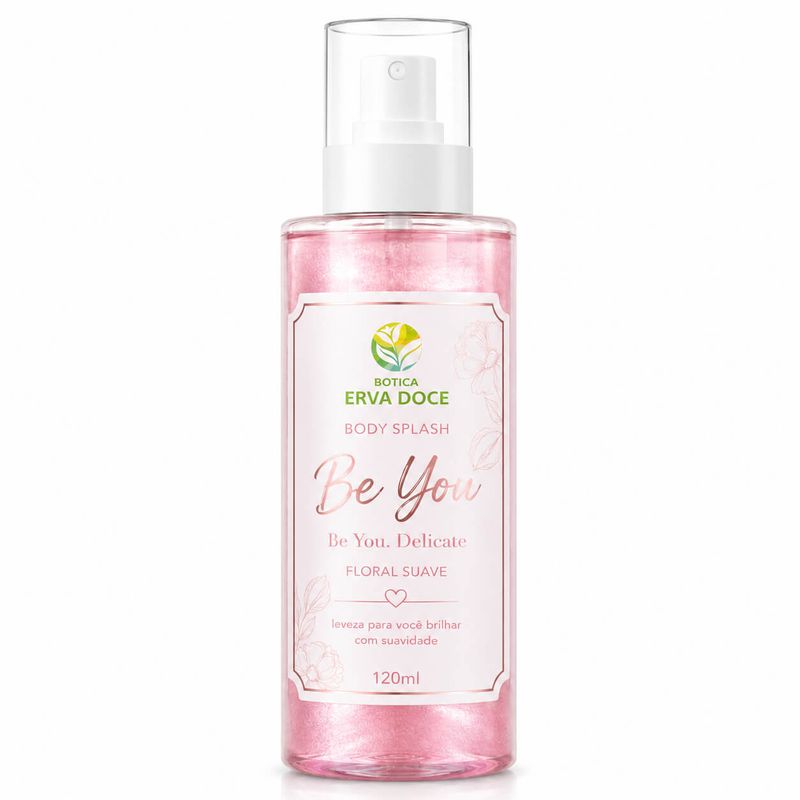 Body Splash Teen Be You Delicate Perfume Suave 120ml