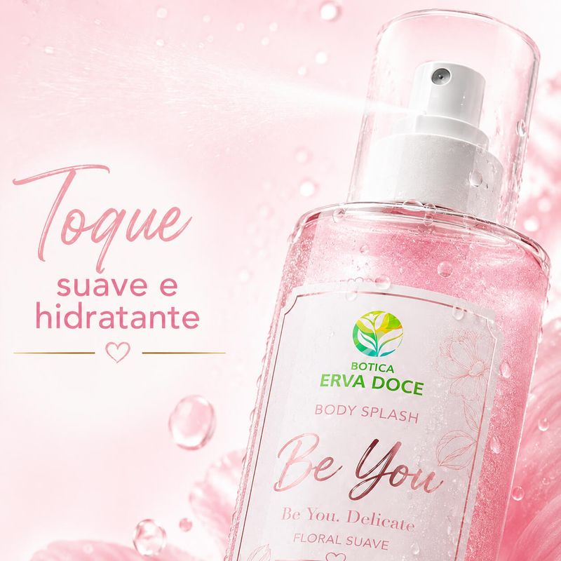 Body Splash Teen Be You Delicate Perfume Suave 120ml