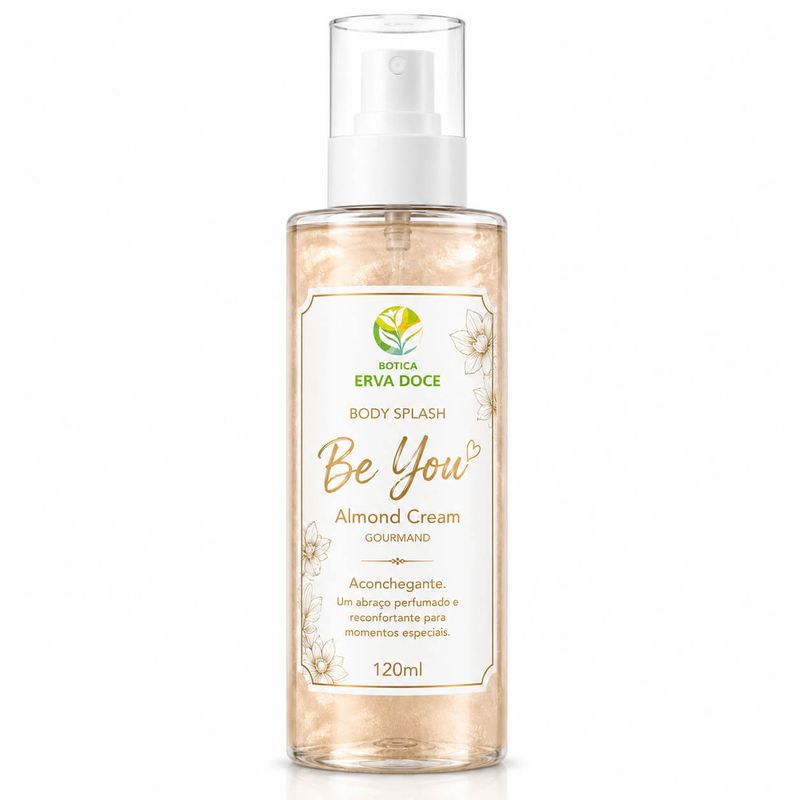 Body Splash Teen Be You Almond Cream Perfume Suave 120ml