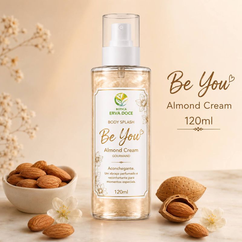 Body Splash Teen Be You Almond Cream Perfume Suave 120ml