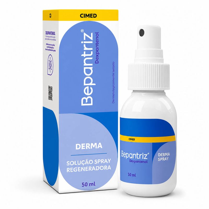 Bepantriz Solução Dexpantenol 50ml - Cimed Cuidado Total