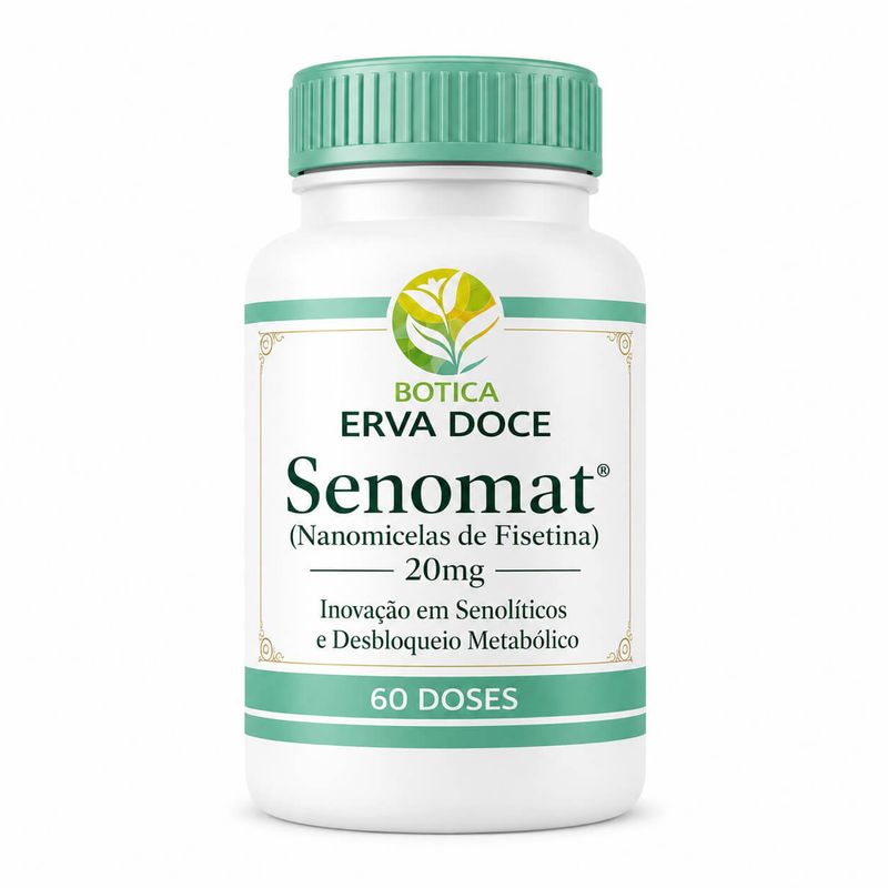 Senomat  Nanomicelas de Fisetina 20mg -  60 Doses