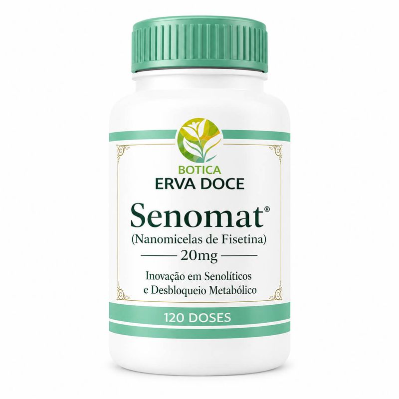 Senomat  Nanomicelas de Fisetina 20mg -  120 Doses