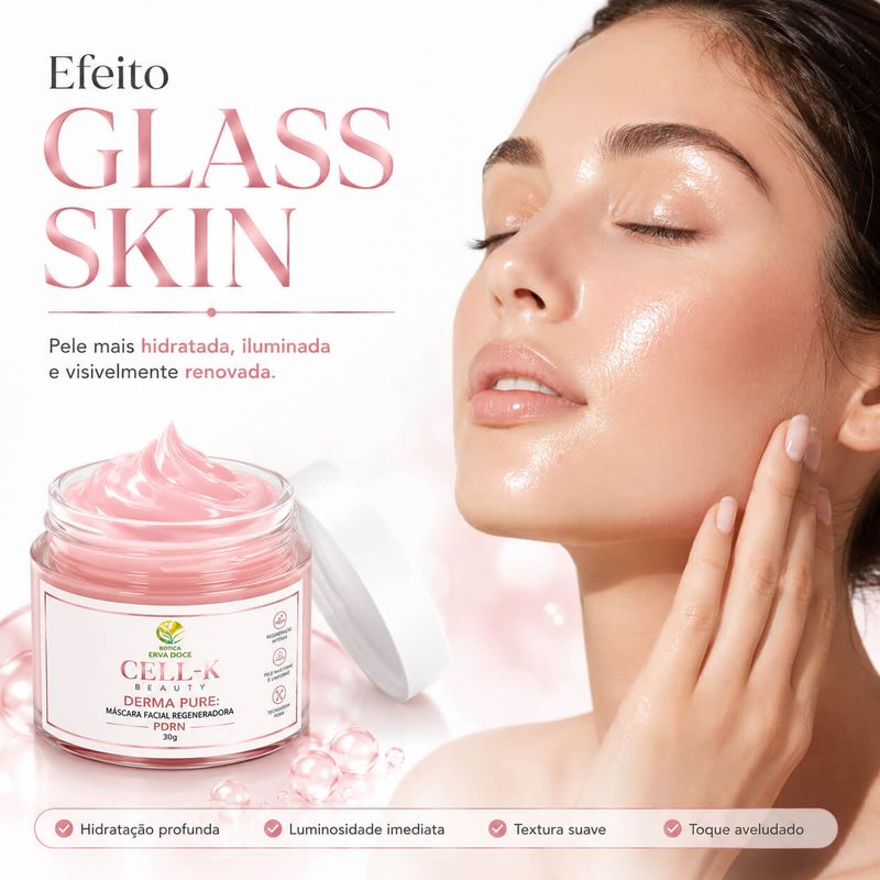 Máscara Facial Regeneradora PDRN - CELL-K Derma Pure 30g