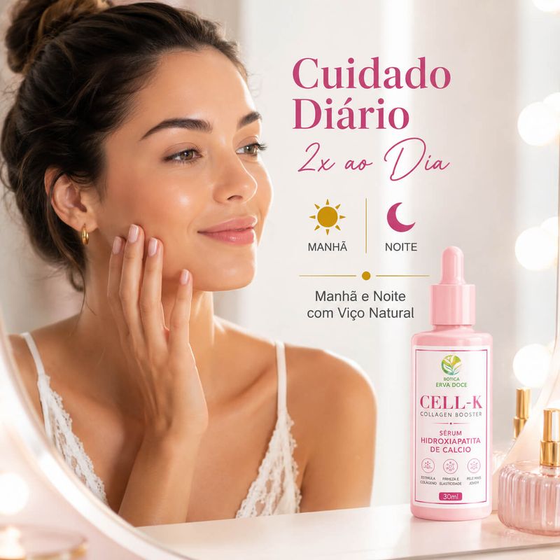Serum Collagen Booster CaHA - Firmador e Clareador Facial 30g