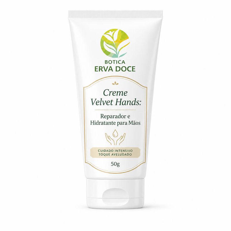 Creme de Mãos Velvet Hands -  Reparador e Hidratante 50g