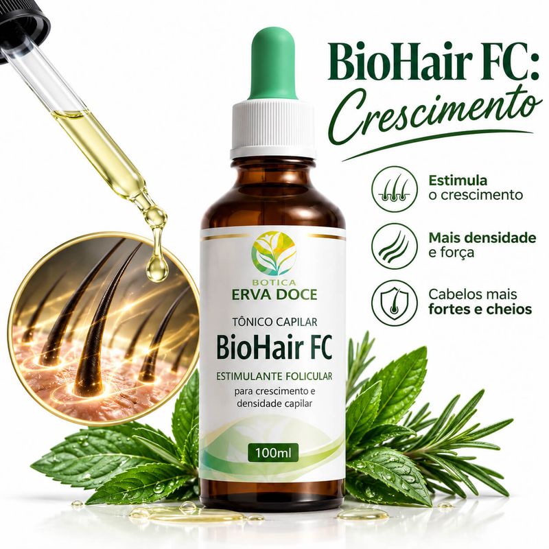  Tônico Capilar BioHair FC – Estimulante Folicular 100ml
