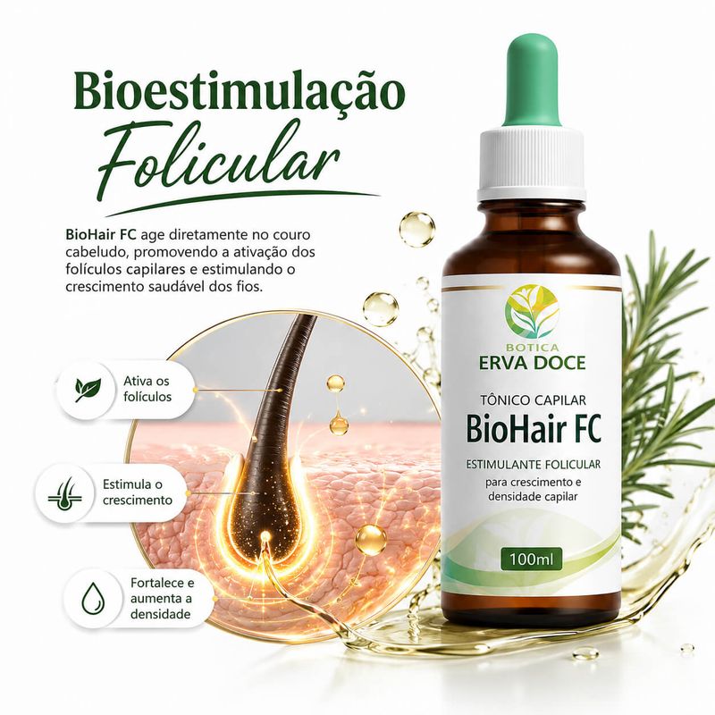  Tônico Capilar BioHair FC – Estimulante Folicular 100ml