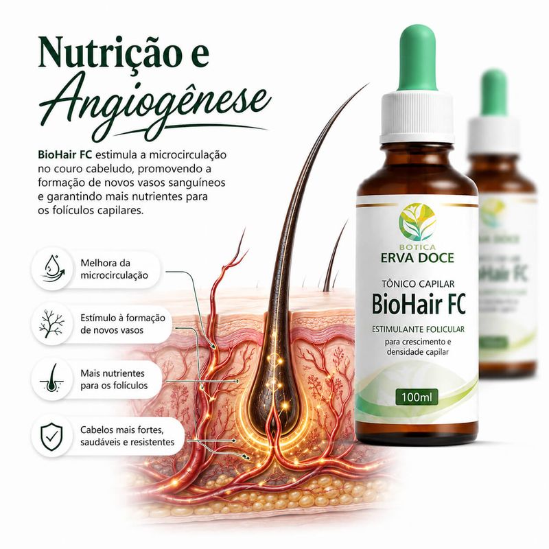  Tônico Capilar BioHair FC – Estimulante Folicular 100ml