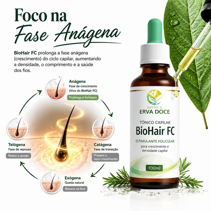  Tônico Capilar BioHair FC – Estimulante Folicular 100ml