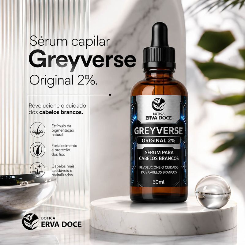 Greyverse Original Antigrisalho Capilar 60ml