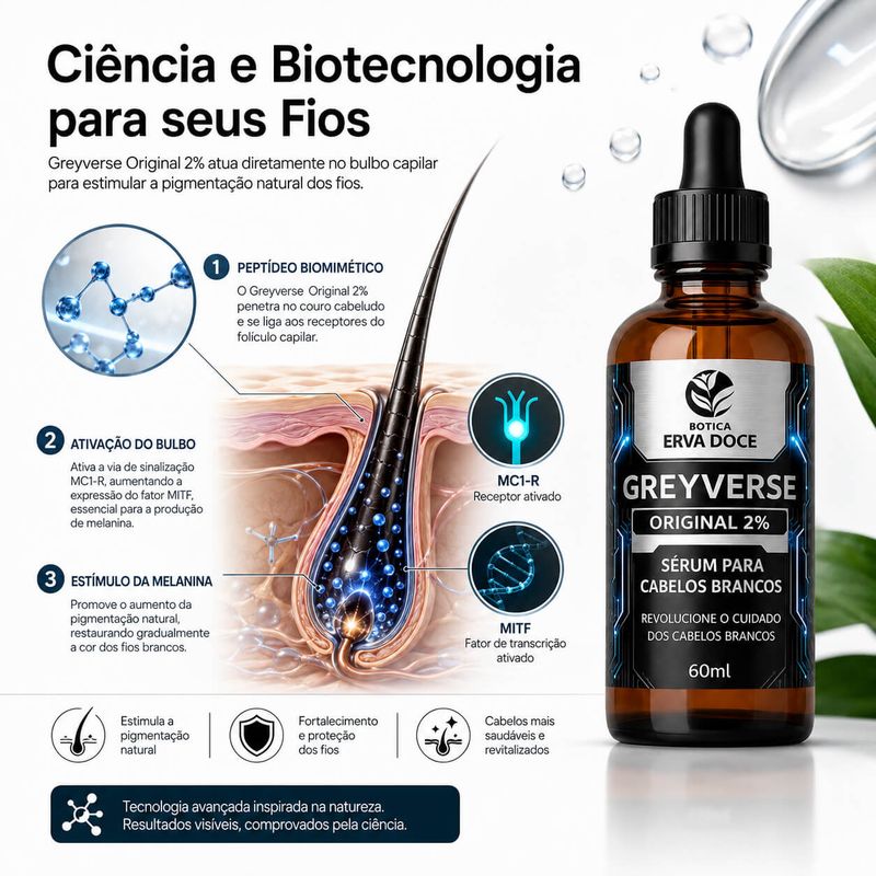 Greyverse Original Antigrisalho Capilar 60ml