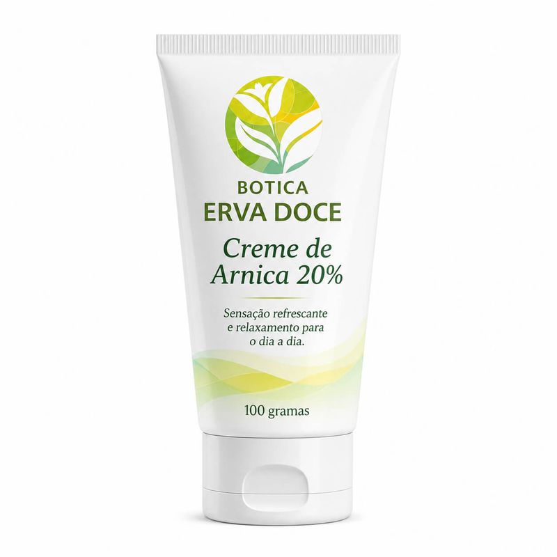 Creme de Arnica 20% – Conforto e Bem-Estar 100g