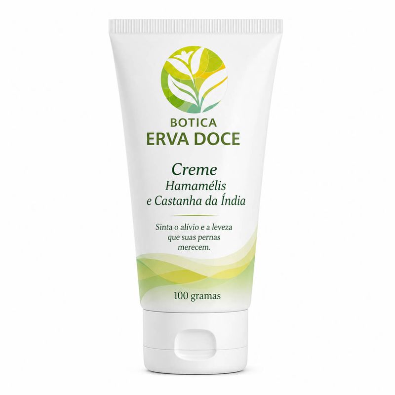 Creme de  Hamamélis e Castanha da Índia – Conforto Corporal 100g
