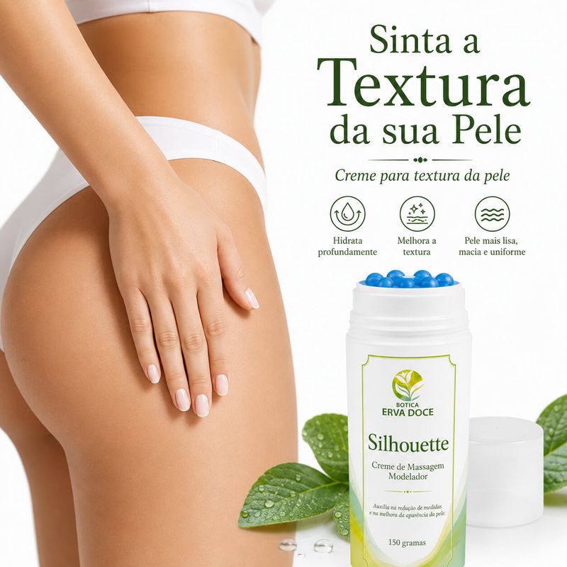 Creme de Massagem Modelador Contorno Corporal -  150g