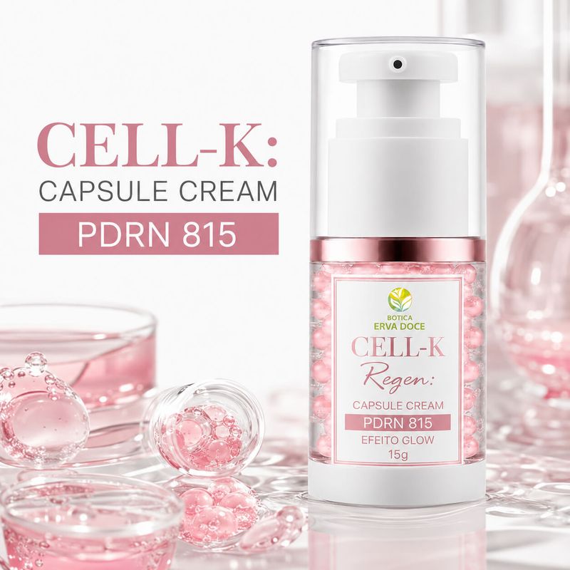 Capsule Cream PDRN - CELL-K Regen Efeito Glass Skin  15g