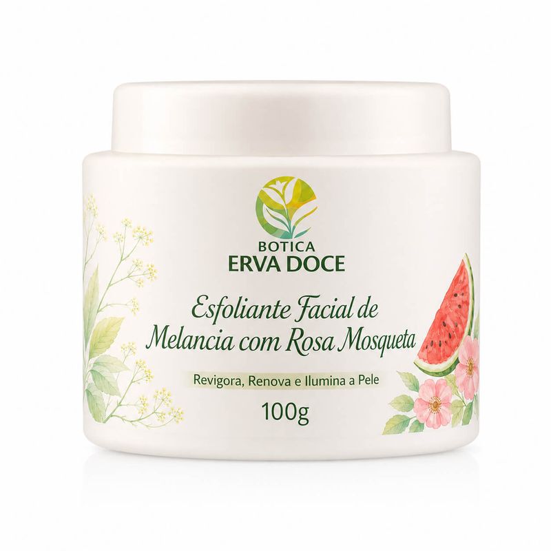  Esfoliante Corporal com Óleo de  Rosa Mosqueta  100g 