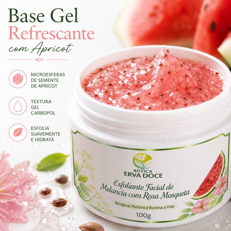  Esfoliante Corporal com Óleo de  Rosa Mosqueta  100g 