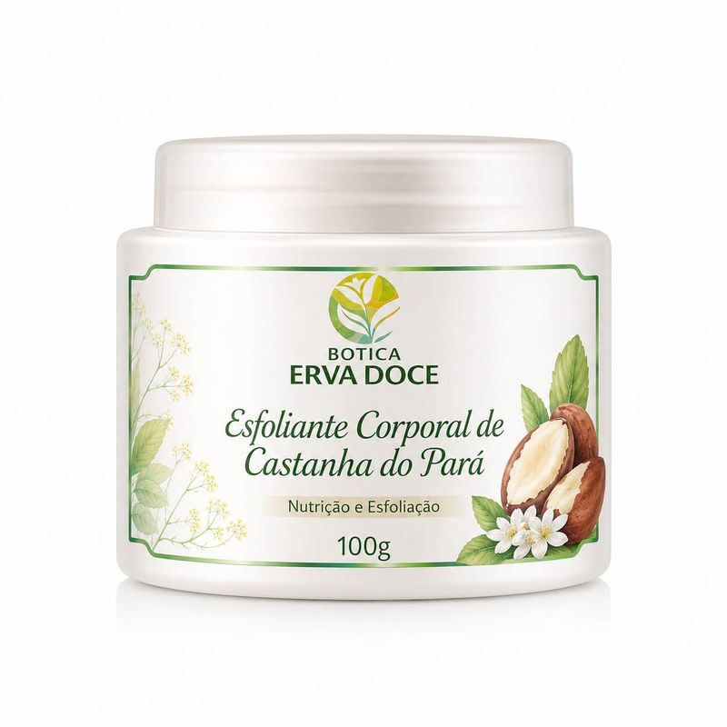 Esfoliante Corporal de Castanha do Pará –  100g