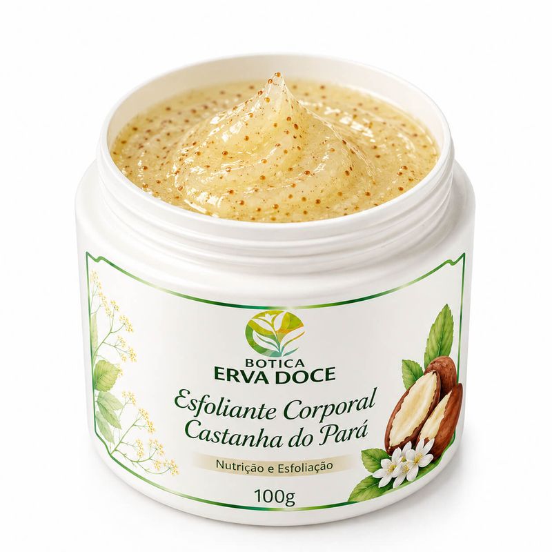 Esfoliante Corporal de Castanha do Pará –  100g