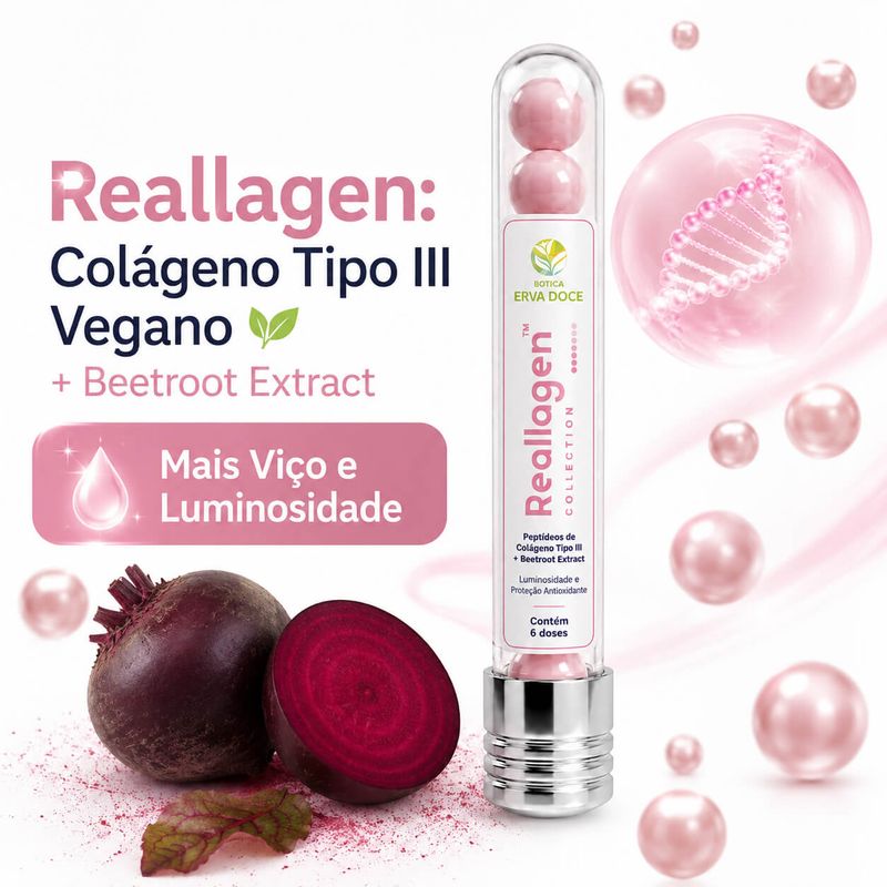 Esferas  Reallagen Collection com Extrato de Beterraba – 6 unidades  