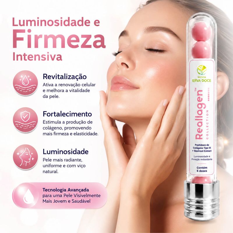 Esferas  Reallagen Collection com Extrato de Beterraba – 6 unidades  