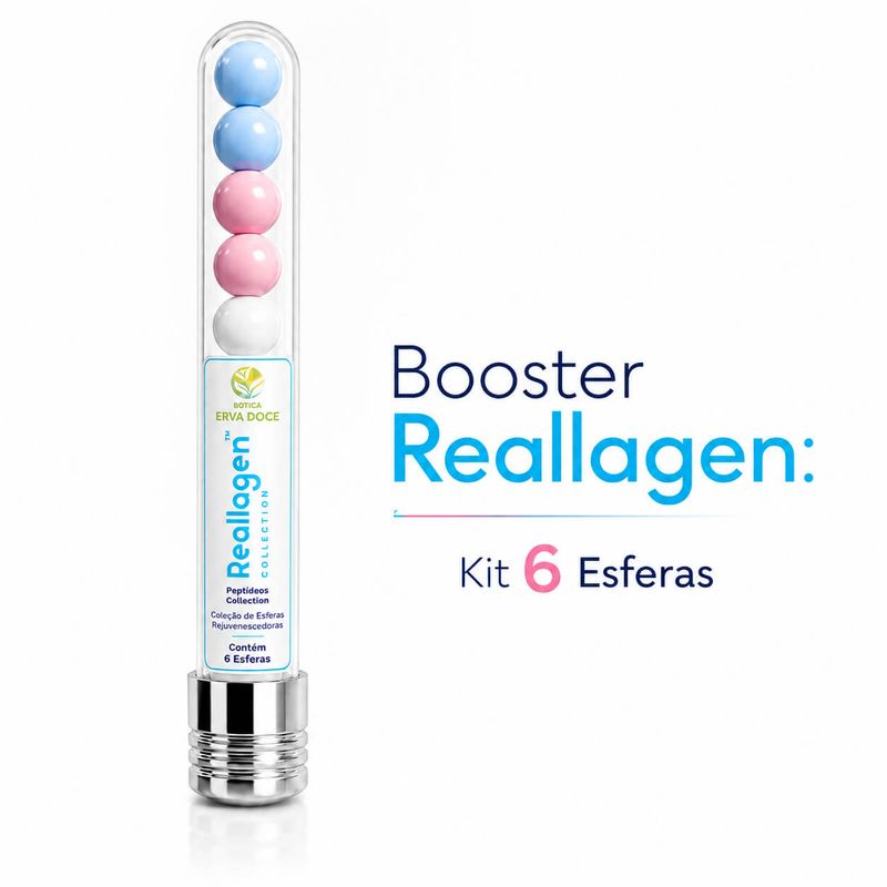 Reallagen Booster 6 Esferas + Espelho Exclusivo 