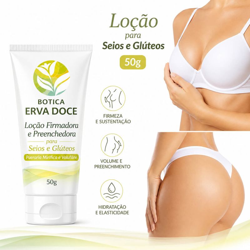 Loção Firmadora  - Pueraria Mirifica e Volufiline  50g