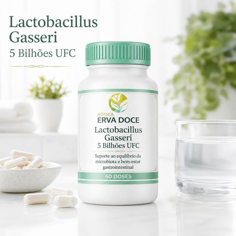  Lactobacillus Gasseri 5 Bilhões UFC –  60 Doses