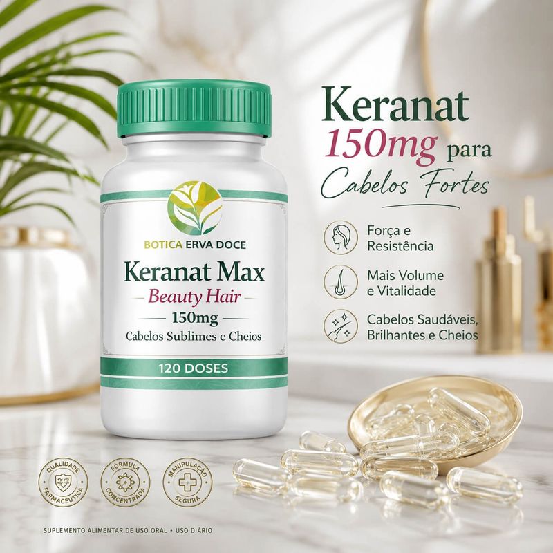 Keranat 150mg 60 cápsulas