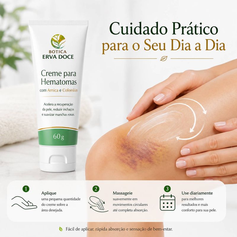 Creme para Hematomas com Arnica 60 gramas