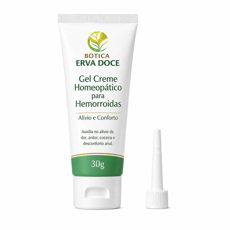 Creme Homeopático para Hemorroidas -  Alívio e Conforto 30g