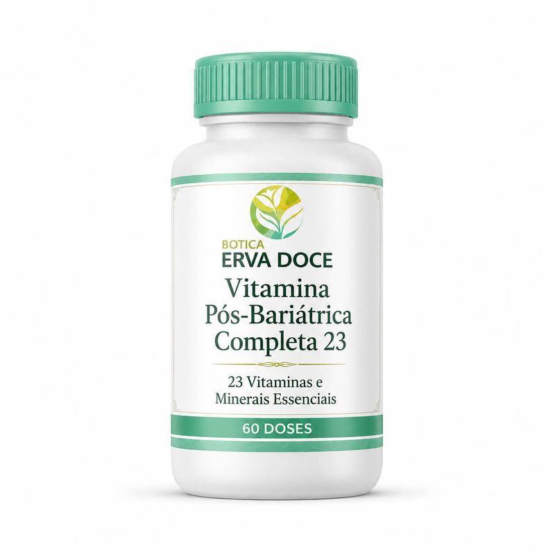 Vitamina Pós-Bariátrica Completa 23 Nutrientes 60 Doses