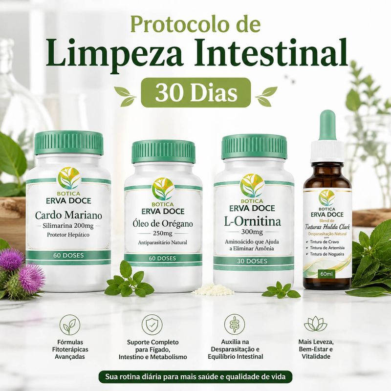 Protocolo de Limpeza e Purificação Natural 30 Dias